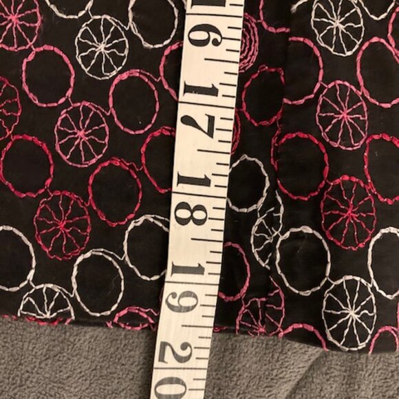 Unique RW&CO. Circle Print Mini Skirt - Size 0 - Picture 5 of 7